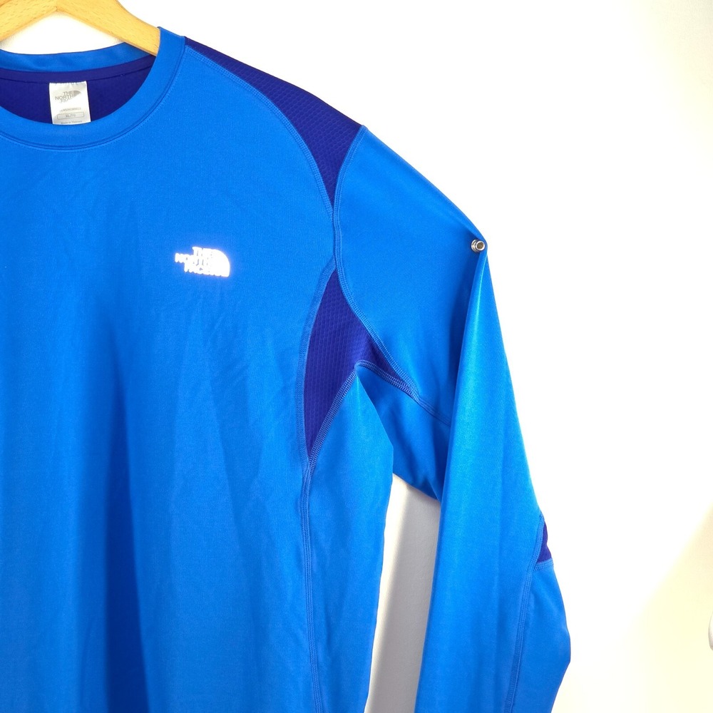 The North Face Shirt Mens XL Crew Neck Gorpcore Vaporwick Logo Activewear Preppy - Picture 13 of 16